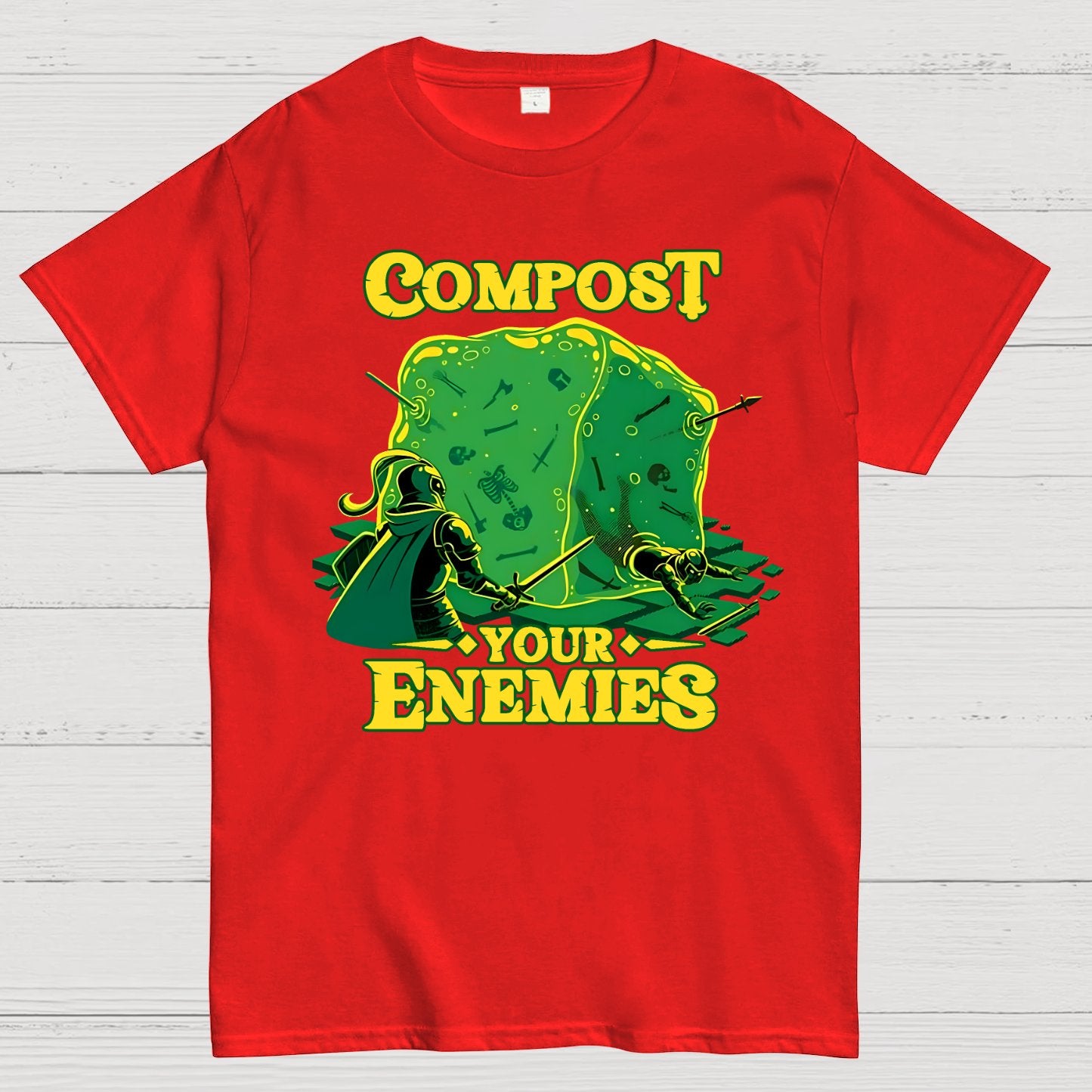 Compost Your Enemies Geek T-Shirt