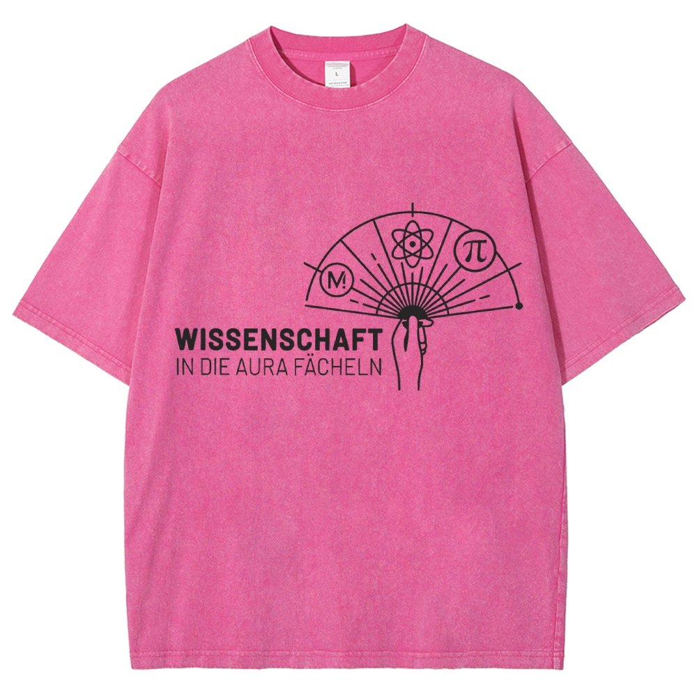 Wissenschaft in die Aura fächeln Vintage Distressed T-shirt