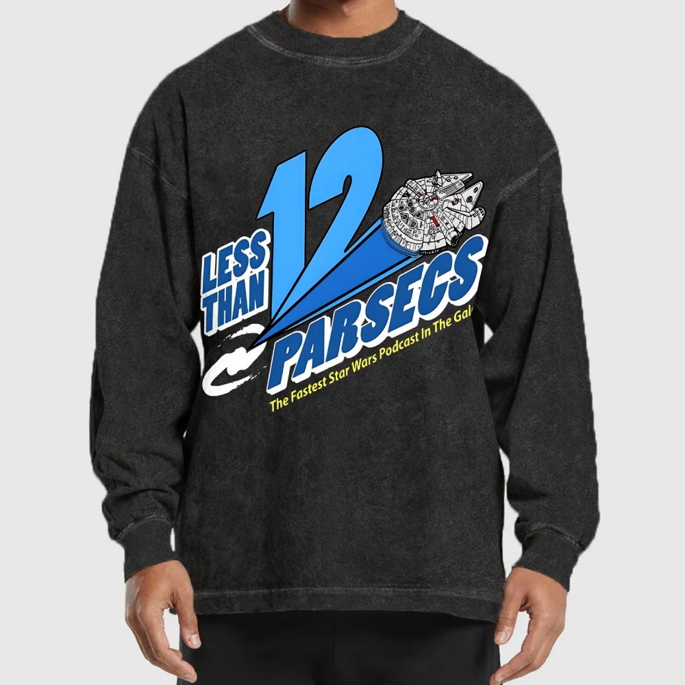 Less Than 12 Units Washed Long Sleeve Tee