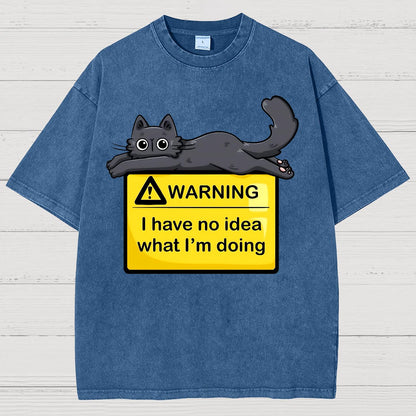 Warning, I Don't Know What I'm Doing! Vintage Distressed T-shirt
