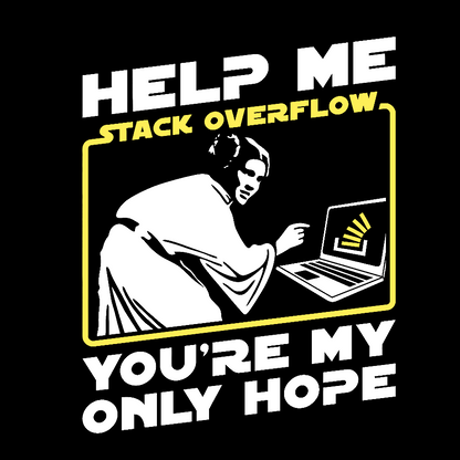 Help me, Stack Overflow Geeky T-Shirt