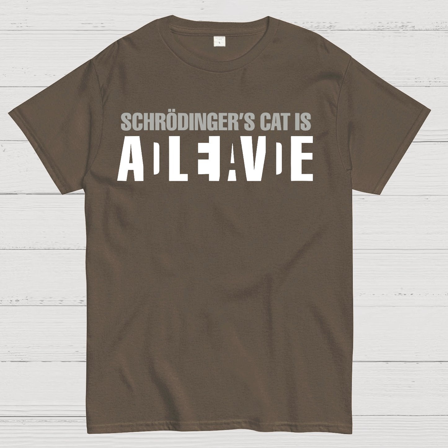 Schrodinger's Cat Is A Paradox Geek T-Shirt