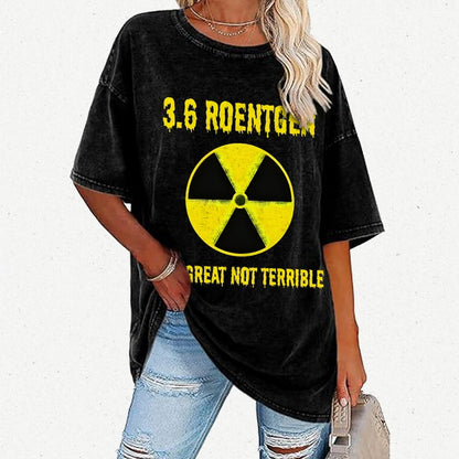 3.6 Roentgen Not Great Not Terrible Vintage Distressed T-shirt