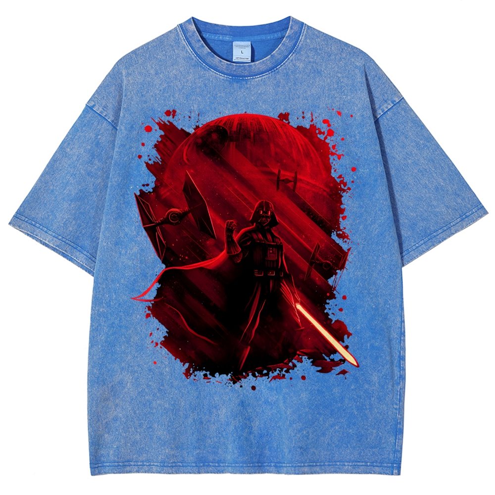 Dark Power Vintage Distressed T-shirt