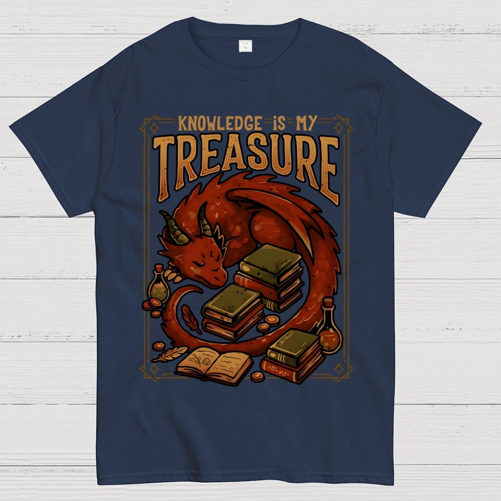 Knowledge Is My Treasure Geek T-Shirt