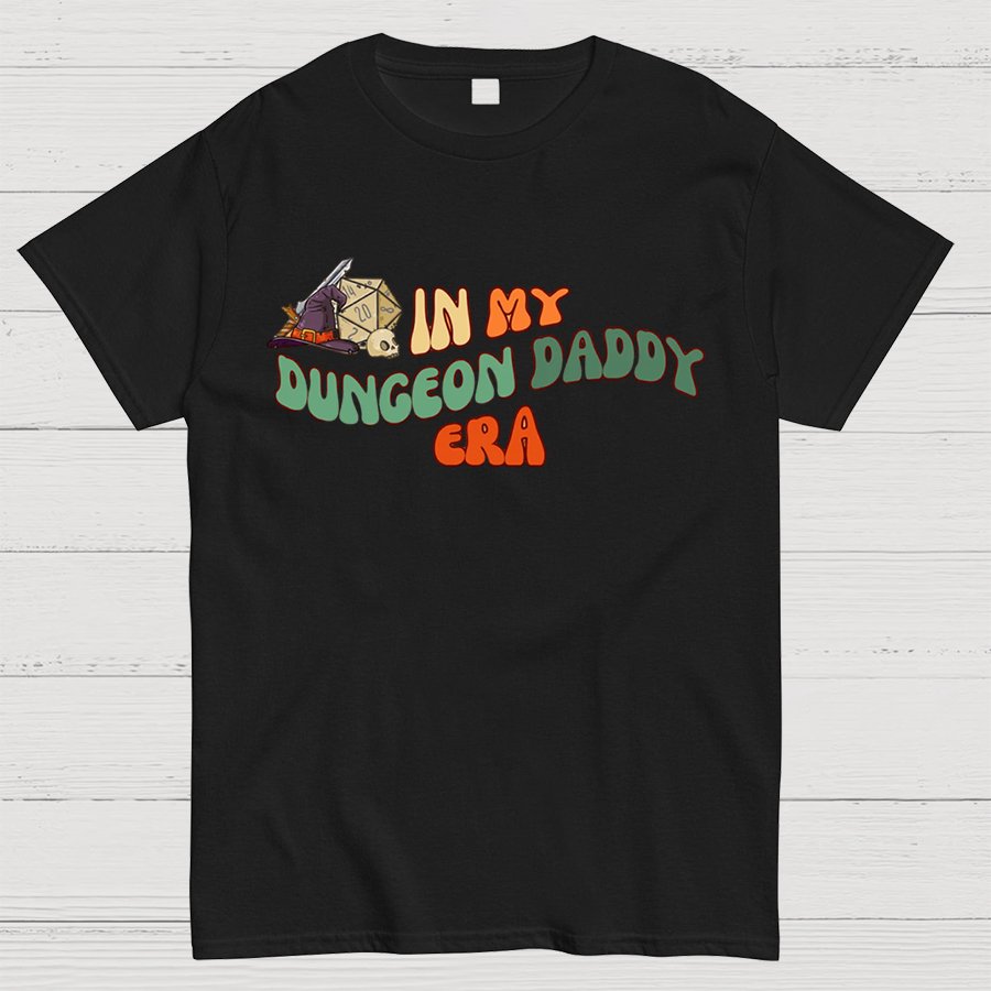 Dungeon Daddy Game Geeky T-Shirt