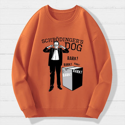 Schrodinger's Dog Geek Cotton Sweatshirt