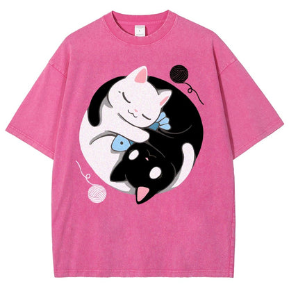 Balance Kittens Vintage Distressed T-shirt