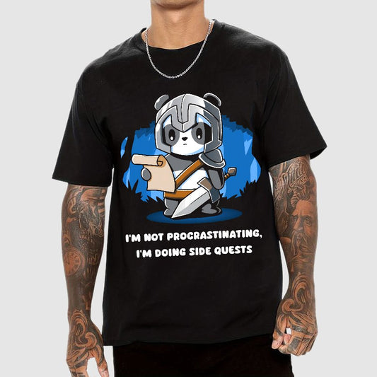 I'm Not Procrastinating It's A Side Quest Geek T-Shirt