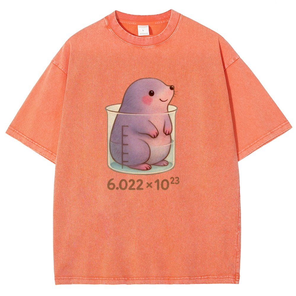 One Mole Per Litre Vintage Distressed T-shirt