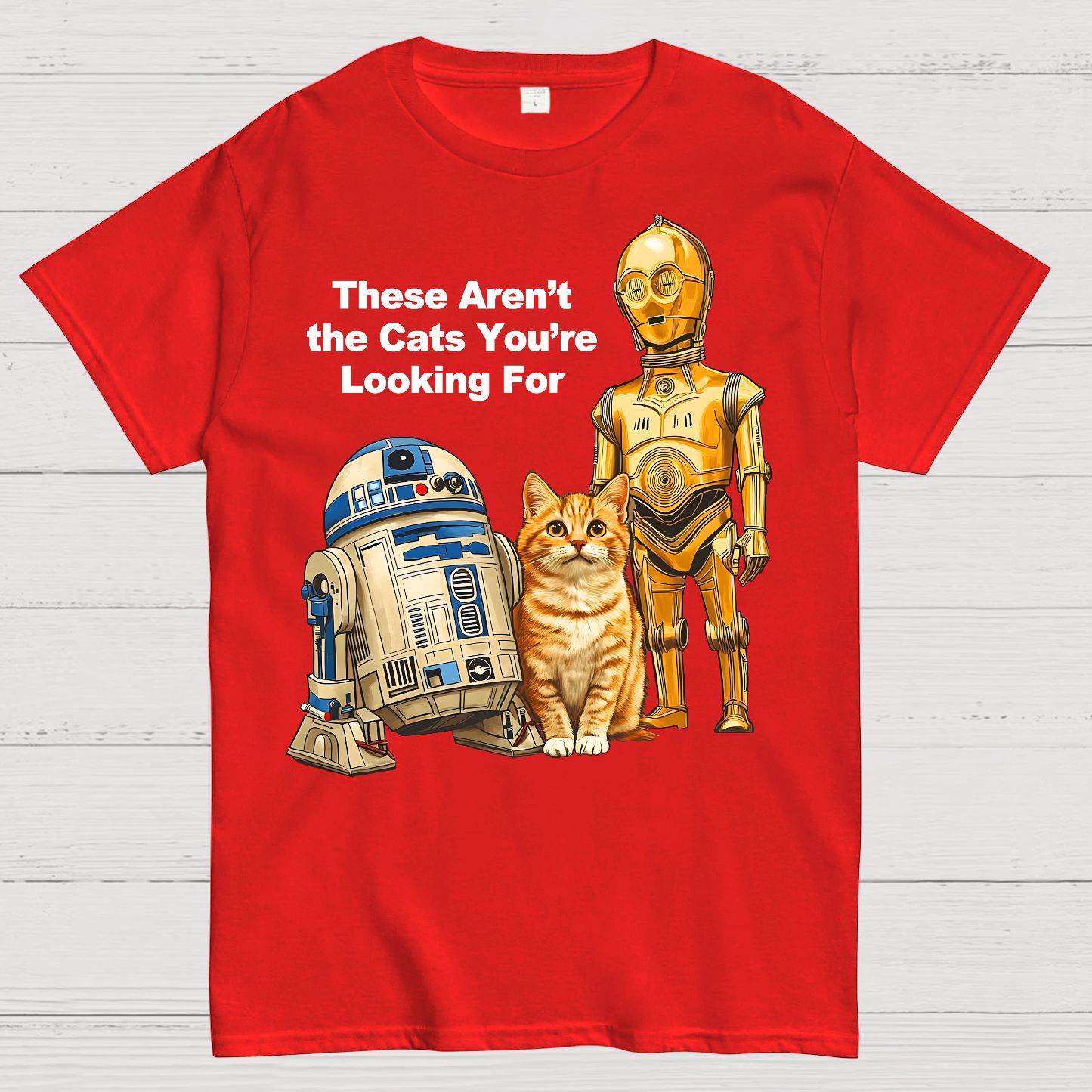 These Aren’t the Kitties You’re Looking For Funny Geek T-Shirt