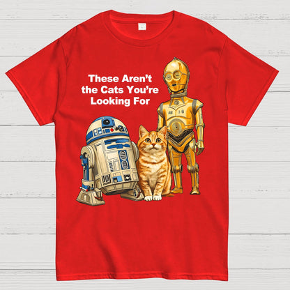 These Aren’t the Kitties You’re Looking For Funny Geek T-Shirt