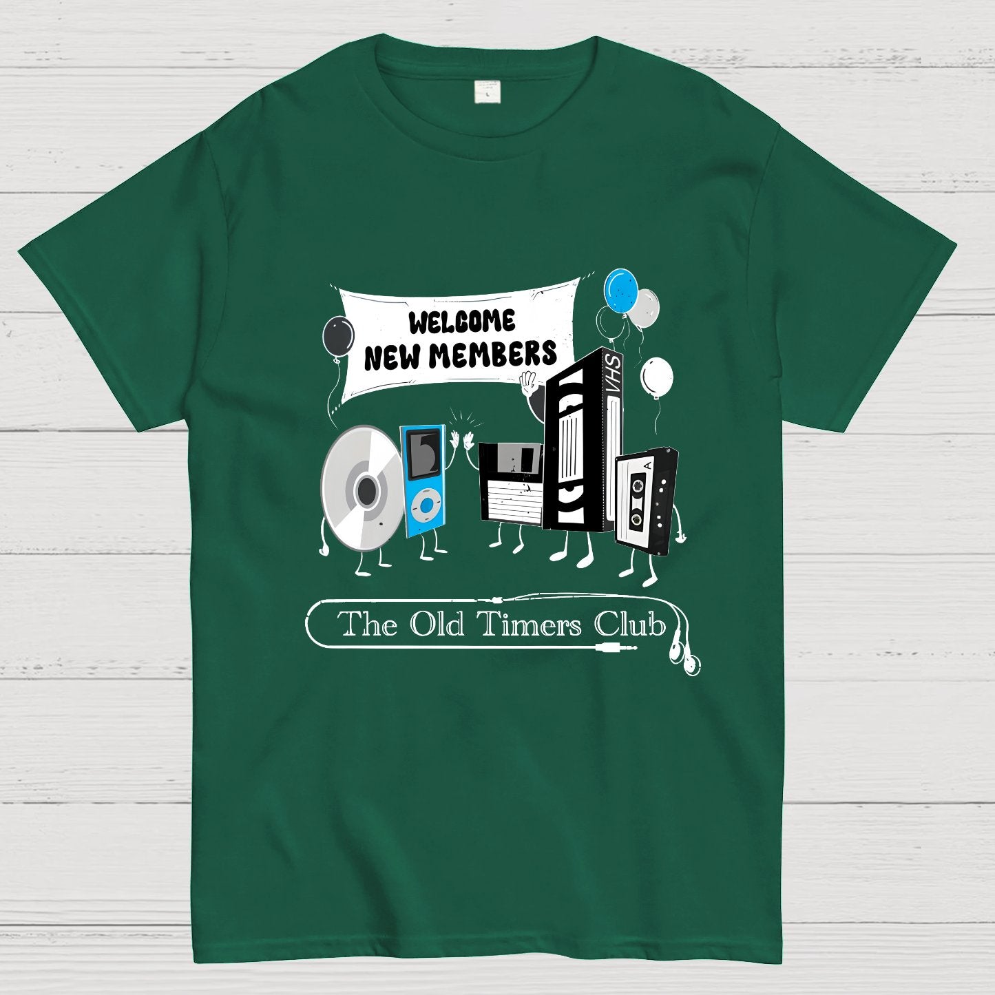Old Timers Club Geek T-Shirt