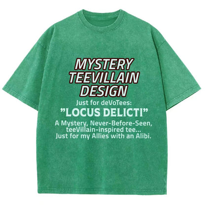 Locus Delicti Vintage Distressed T-shirt