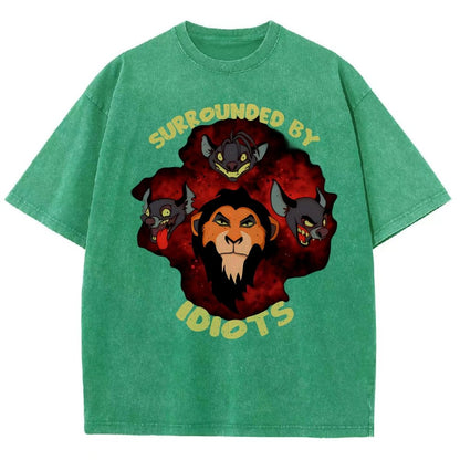 Surrounded By Idiots Vintage Distressed T-shirt