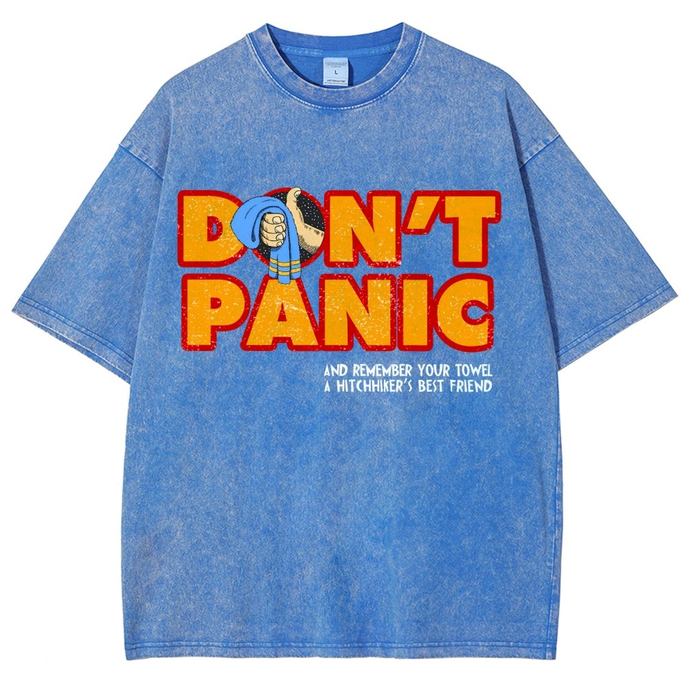 Pon't Panic Vintage Distressed T-shirt