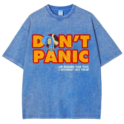 Pon't Panic Vintage Distressed T-shirt