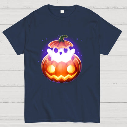 Halloween Spooky Ghost Geek T-Shirt