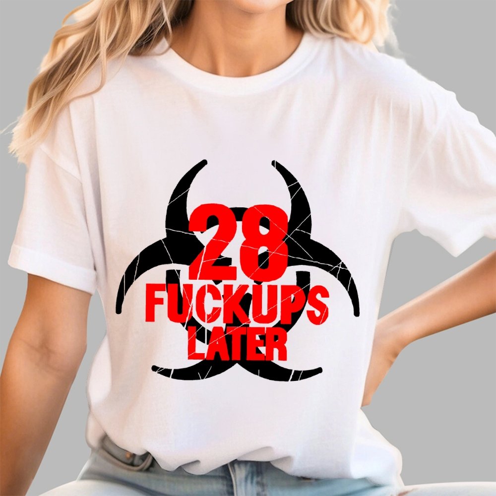 28 Fuckups Later Unisex Geek T-Shirt