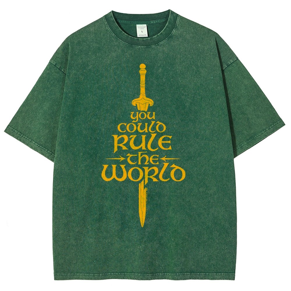 You Could Rule the World Vintage Distressed T-shirt