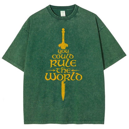 You Could Rule the World Vintage Distressed T-shirt