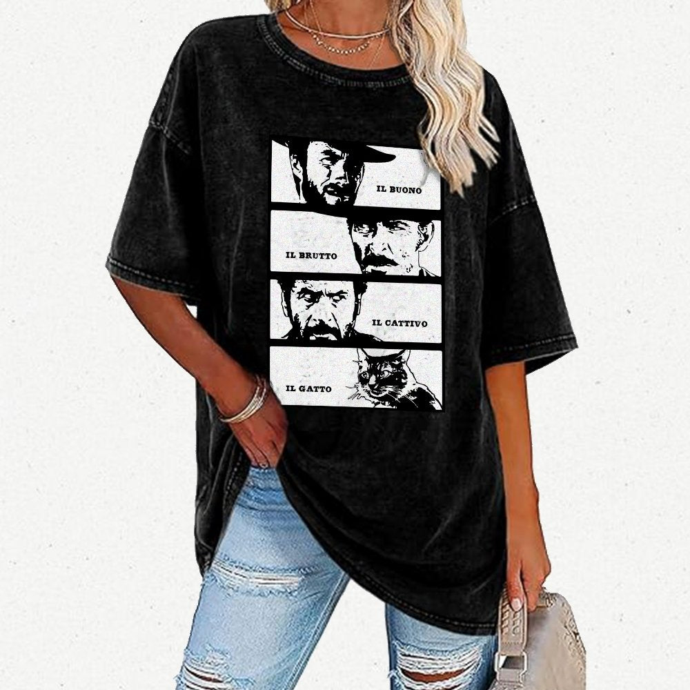 Four Buddies Vintage Distressed T-shirt