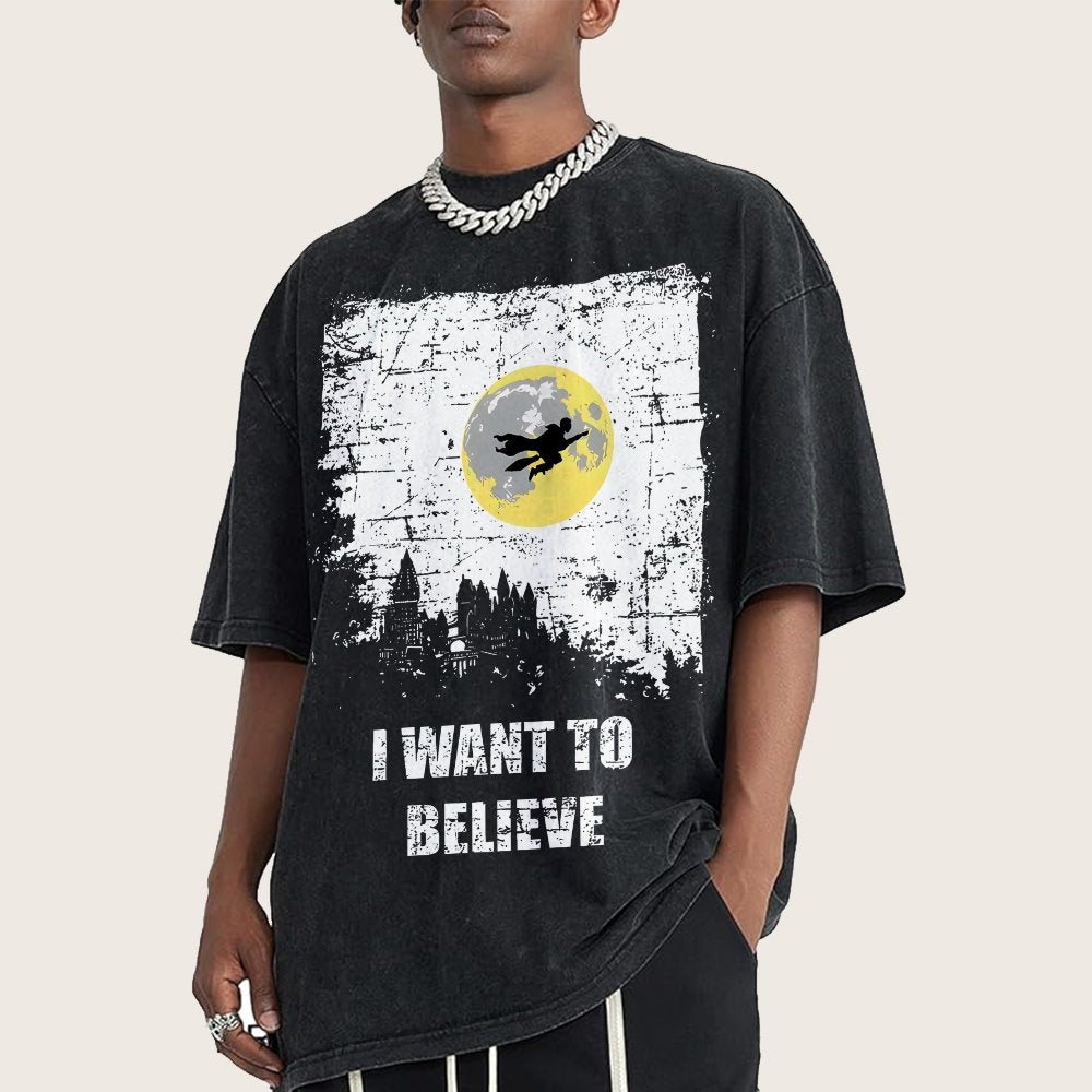 Believe Vintage Distressed T-shirt