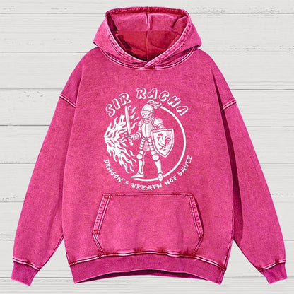 Sir Racha Dragon’s Breath Hot Sauce Vintage Distressed Hoodie