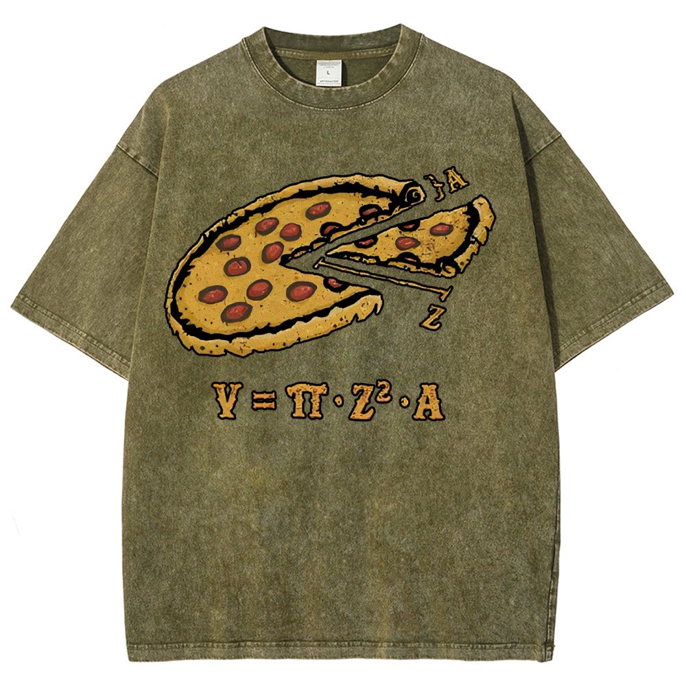 A Pizza Pi Vintage Distressed T-shirt