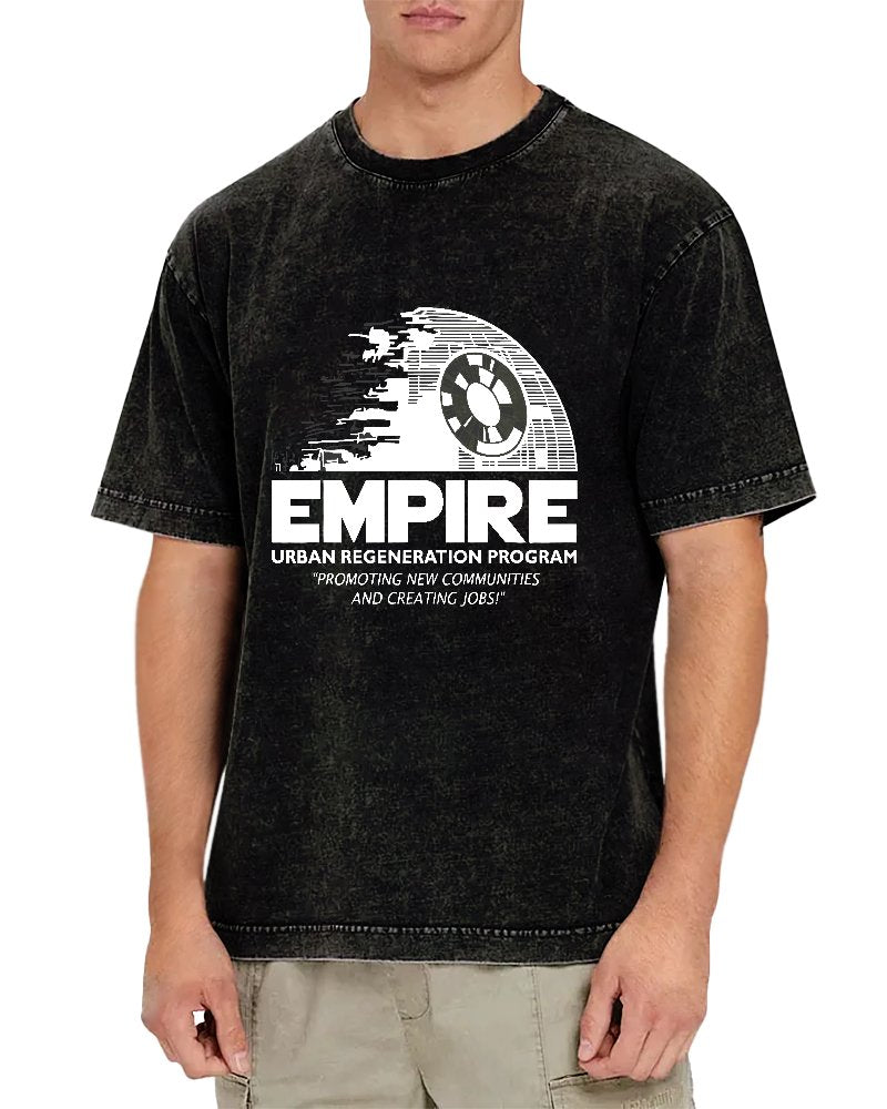 Empire Urban Regneration Vintage Distressed T-shirt
