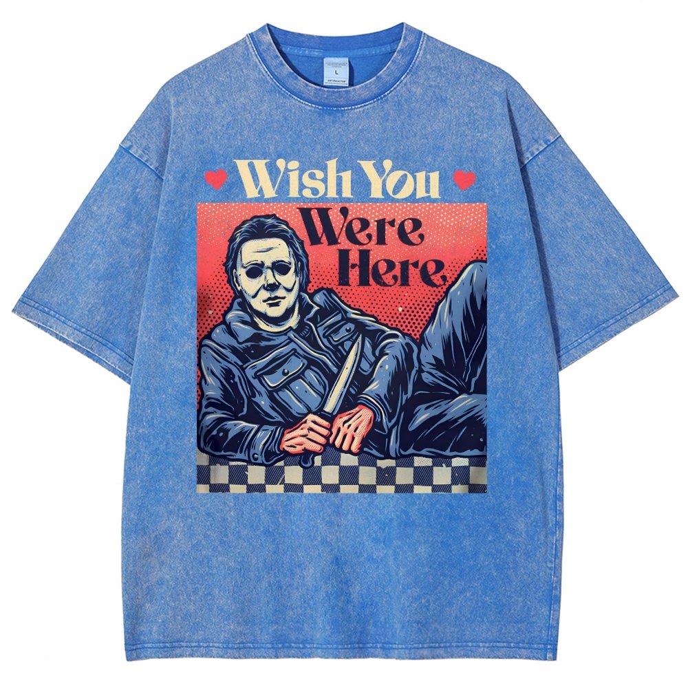 Wish You Were Here Vintage Distressed T-shirt