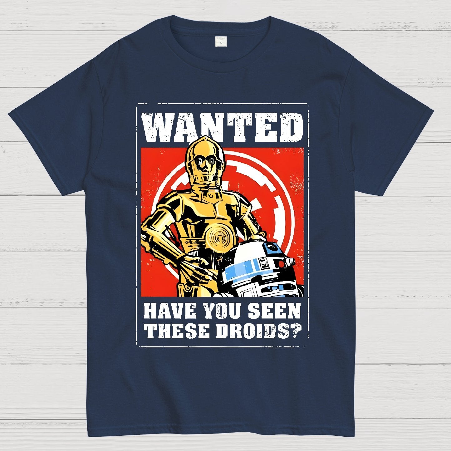 Wanted Robot Geek T-Shirt
