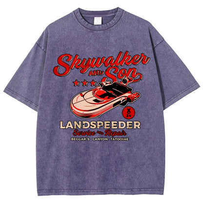 Speeder Shop Vintage Distressed T-shirt