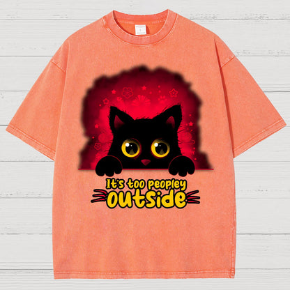 Too Peopley Vintage Distressed T-shirt