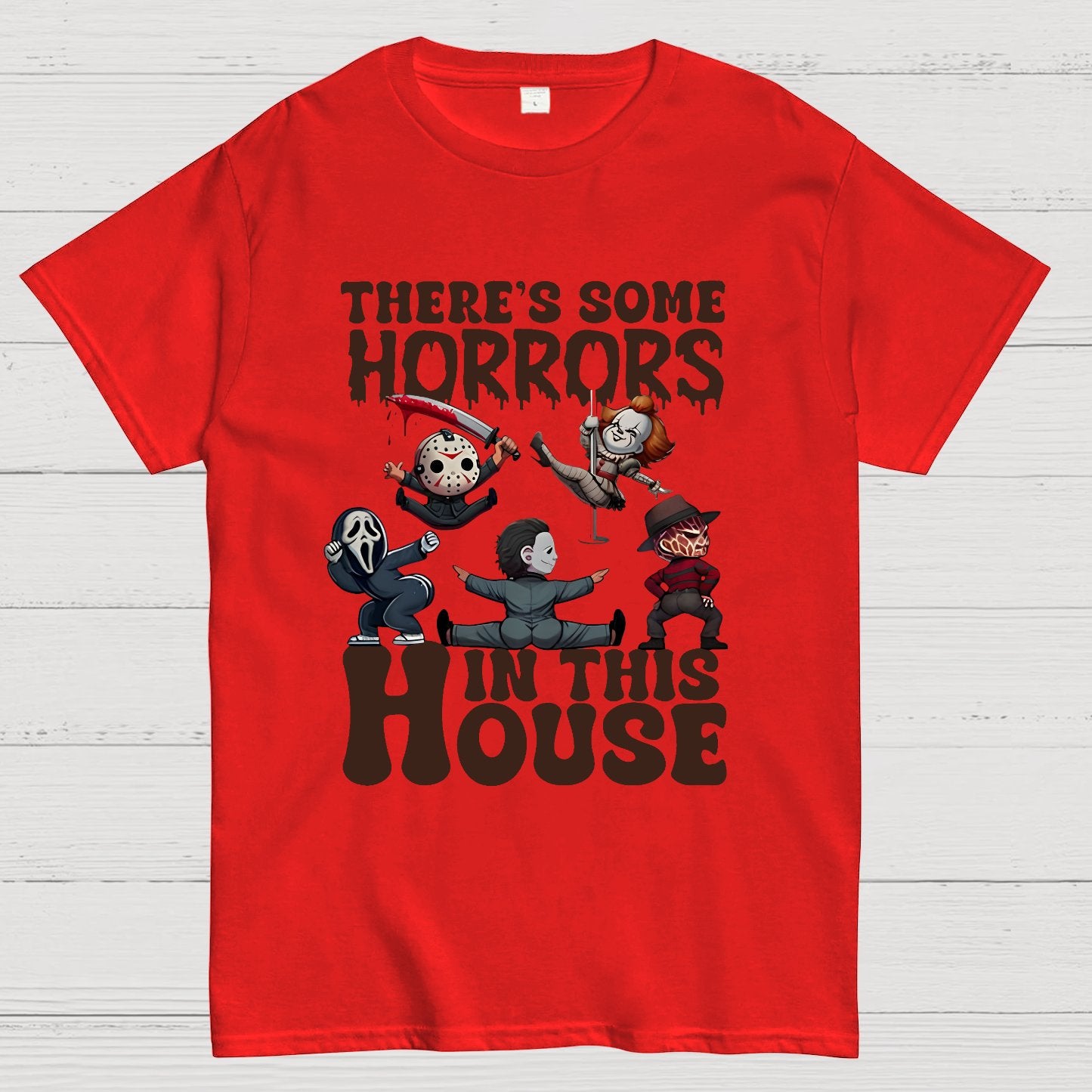 Halloween Horror Movies Geek T-Shirt