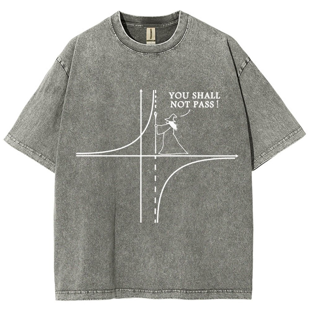 You Shall Not Pass Vintage Distressed T-shirt