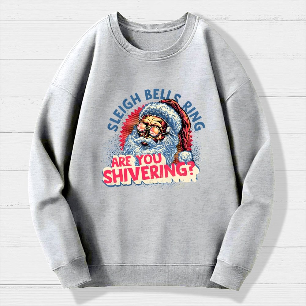 Sleigh Bells Ring Geek Cotton Sweatshirt