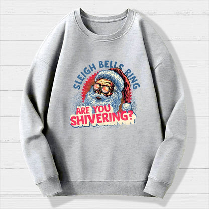Sleigh Bells Ring Geek Cotton Sweatshirt