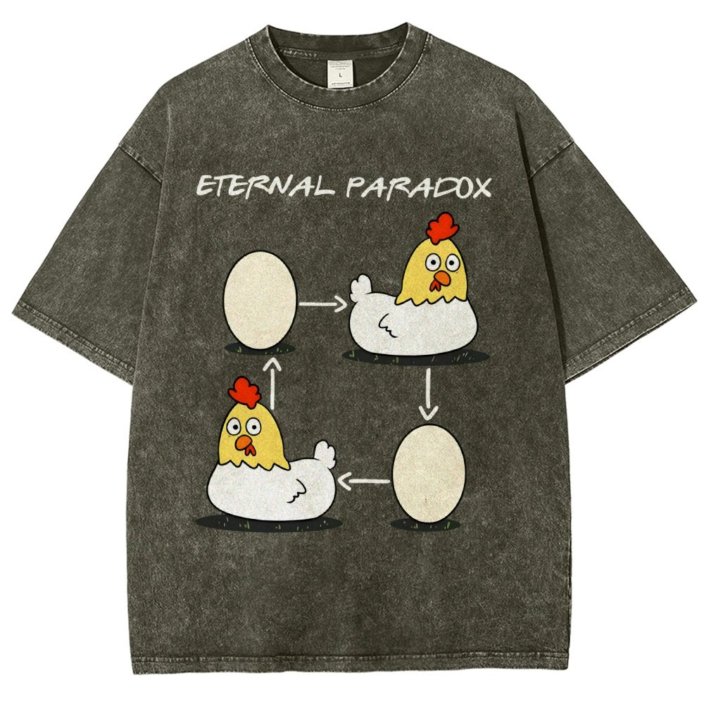 Eternal Paradox Vintage Distressed T-shirt