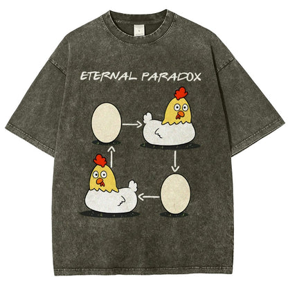 Eternal Paradox Vintage Distressed T-shirt