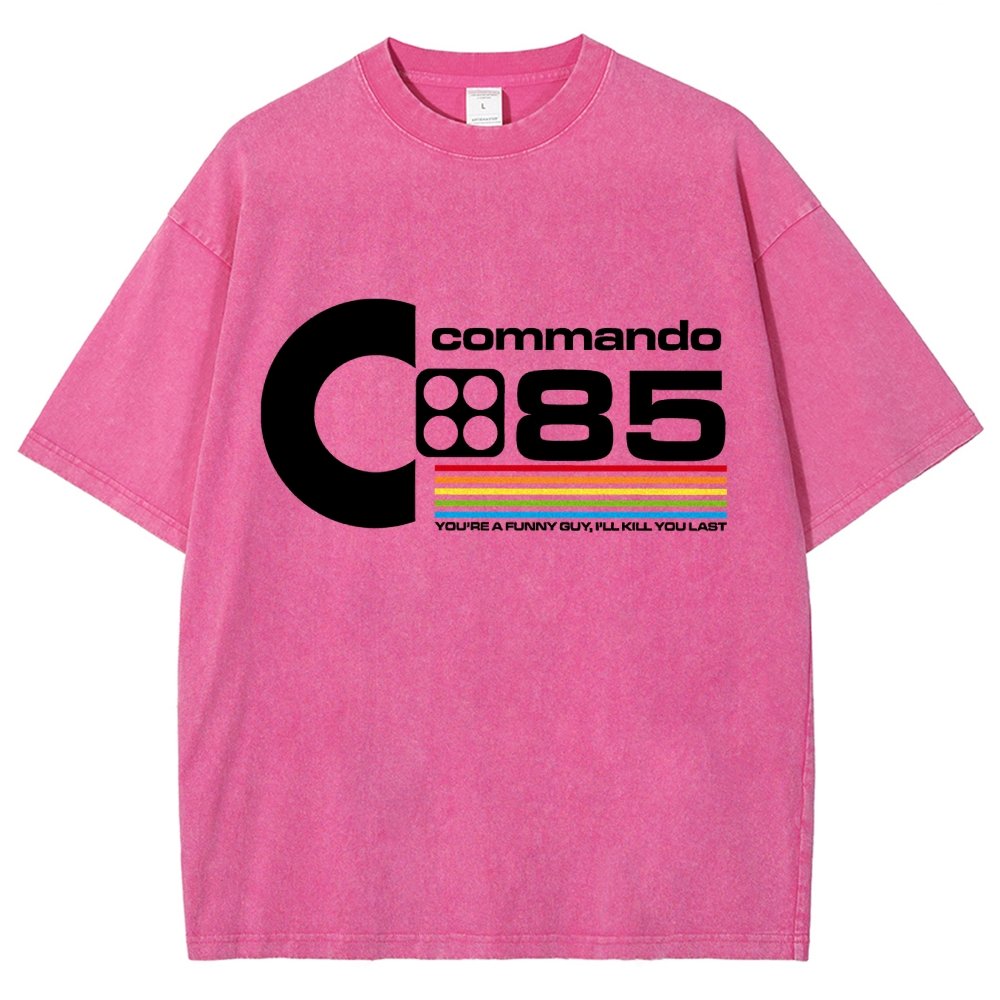 Commando 85 Vintage Distressed T-shirt