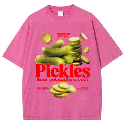 Retro Pickle Commercial Vintage Distressed T-shirt