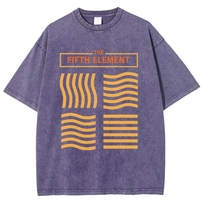 Elemental Stones Nerd Vintage Distressed T-shirt