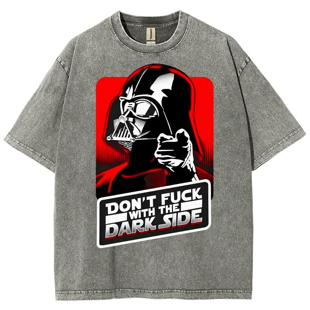 Dark Power Vintage Distressed T-shirt