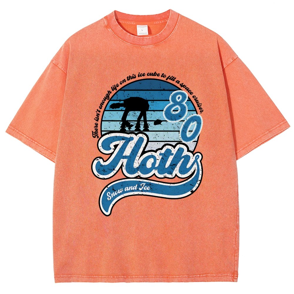 Vintage Snow and Ice Vintage Distressed T-shirt