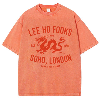 Lee Ho Fooks Vintage Resto Vintage Distressed T-shirt