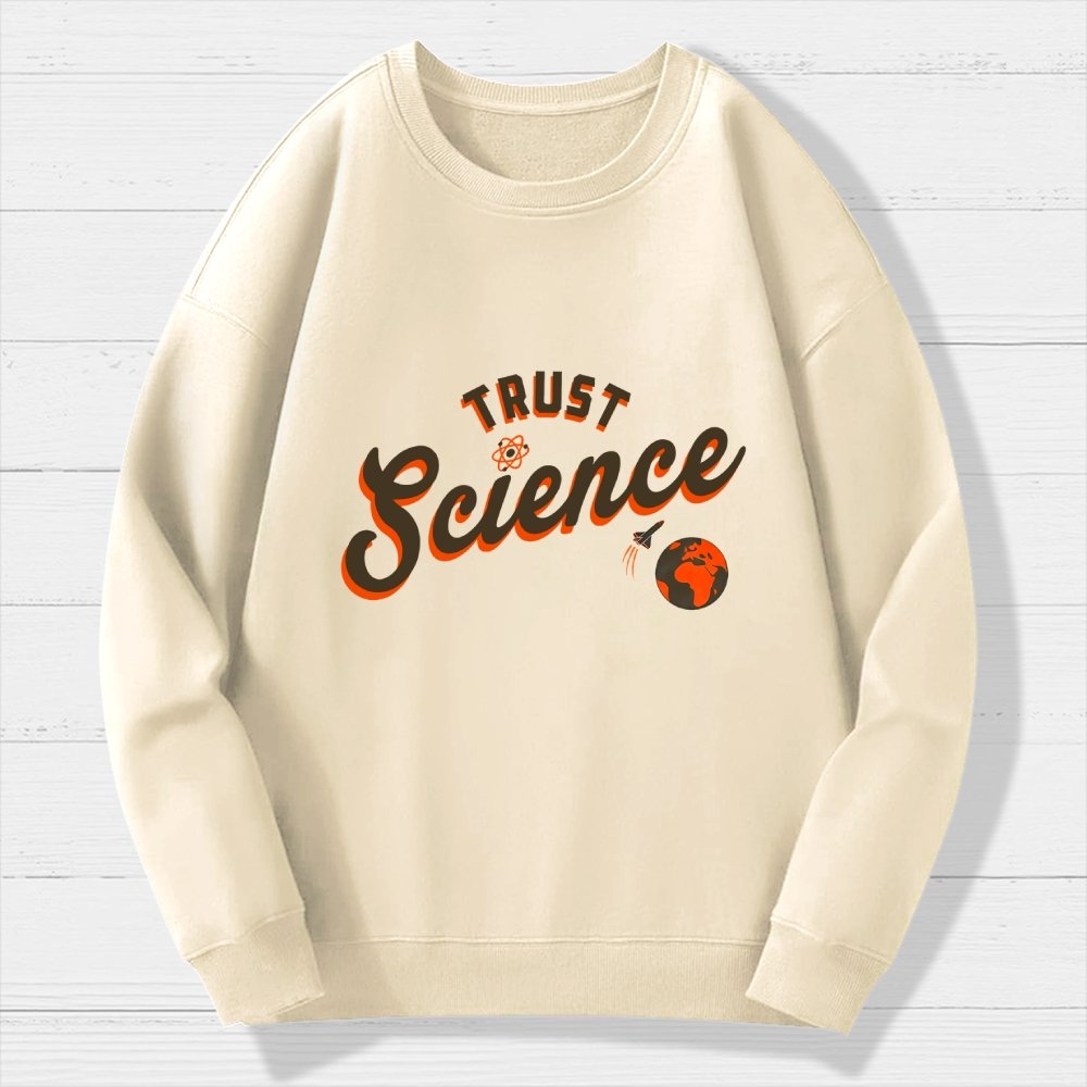 Vintage Science Trust Geek Cotton Sweatshirt