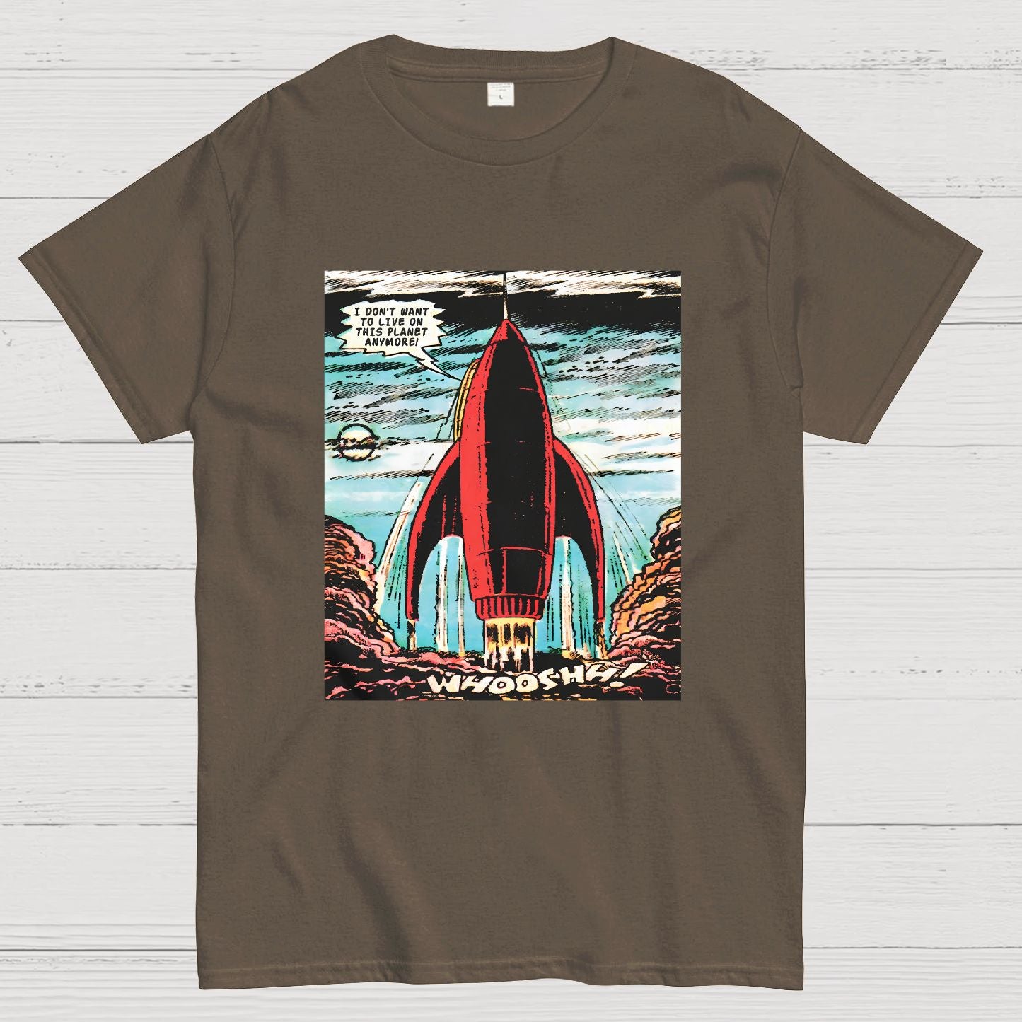 I Don't Want To Live On This Planet Anymore Geeky T-Shirt