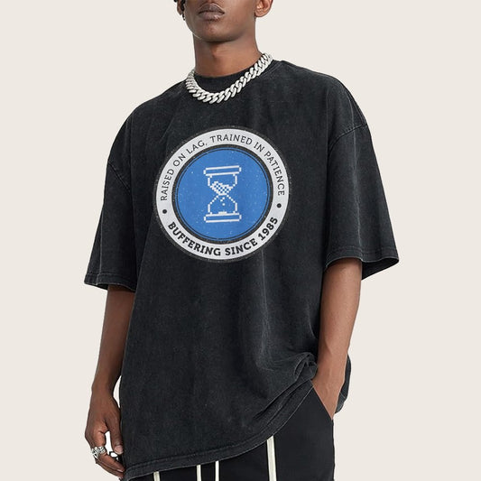 Raised on Lag Vintage Distressed T-shirt