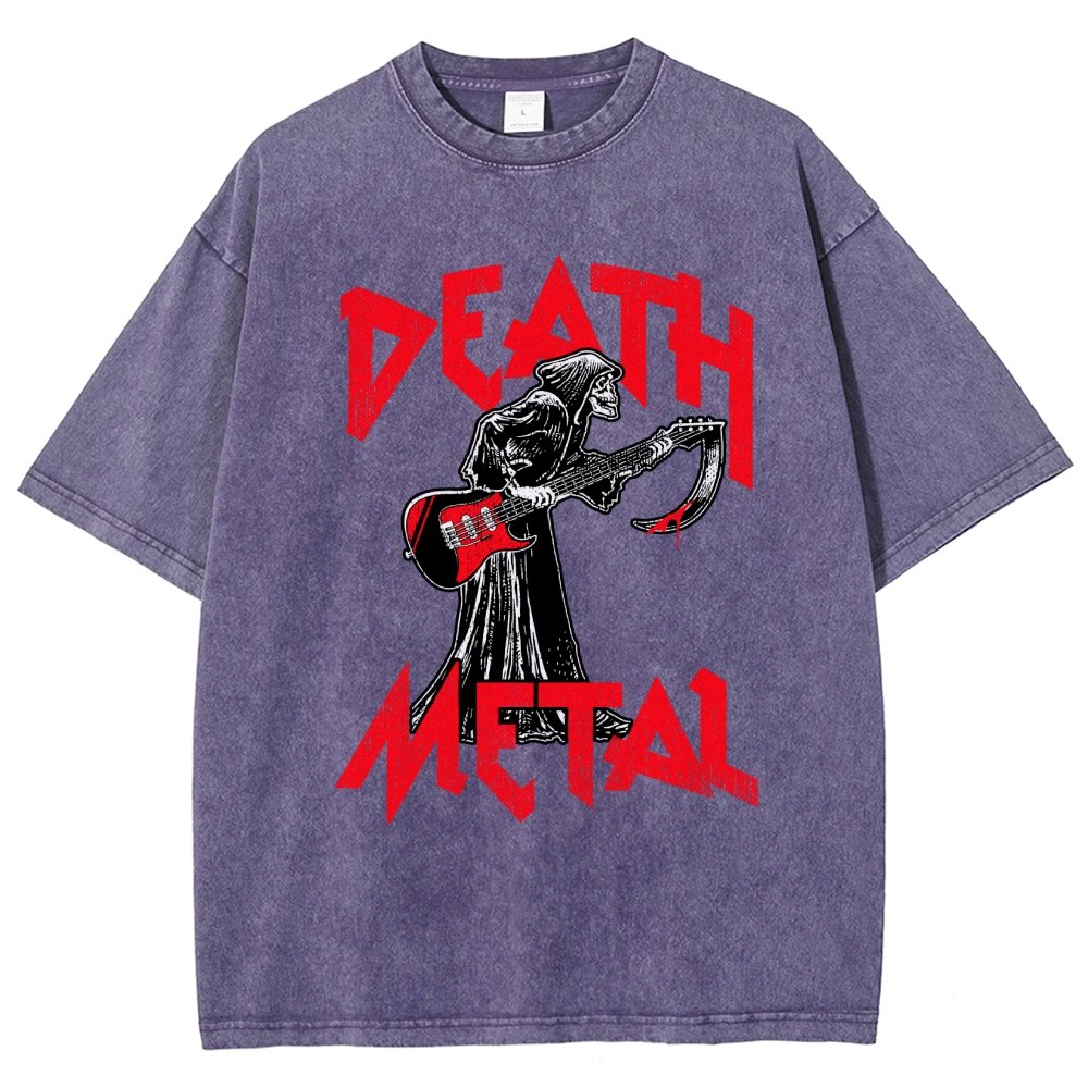 Death Metal Vintage Distressed T-shirt